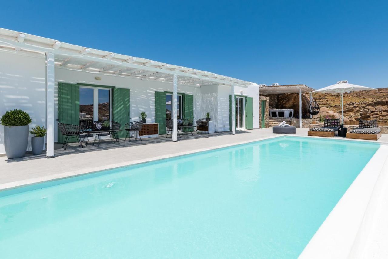 Dioni Villa Mykonos パラガ エクステリア 写真