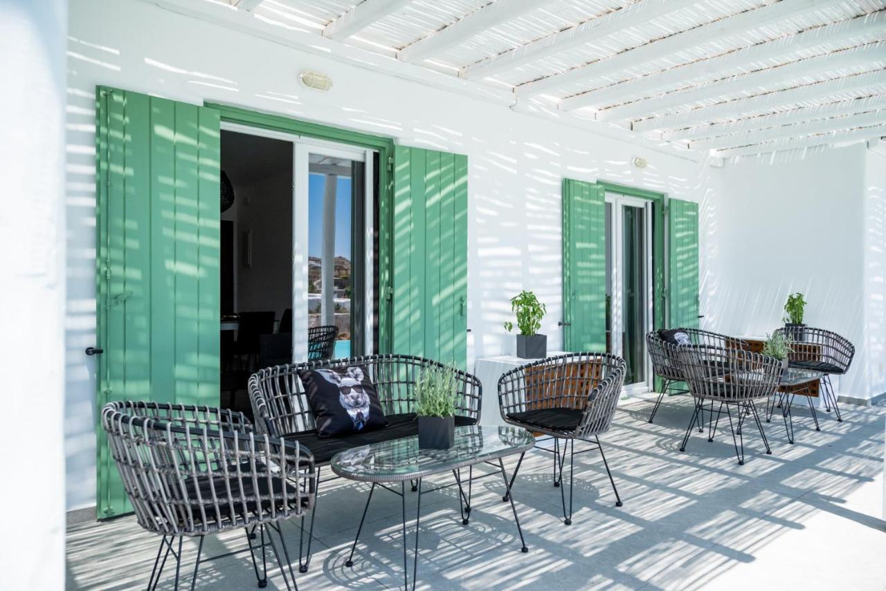 Dioni Villa Mykonos パラガ エクステリア 写真