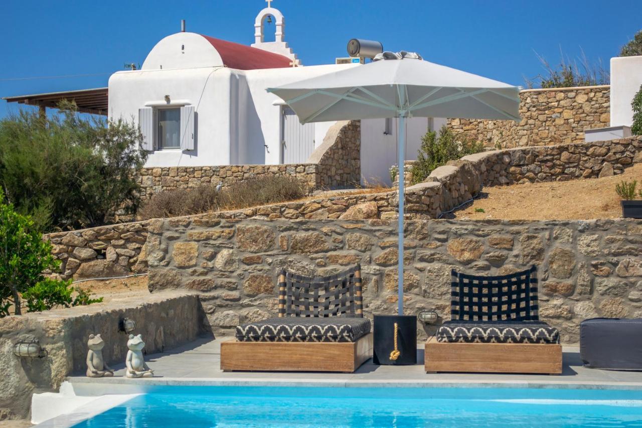 Dioni Villa Mykonos パラガ エクステリア 写真
